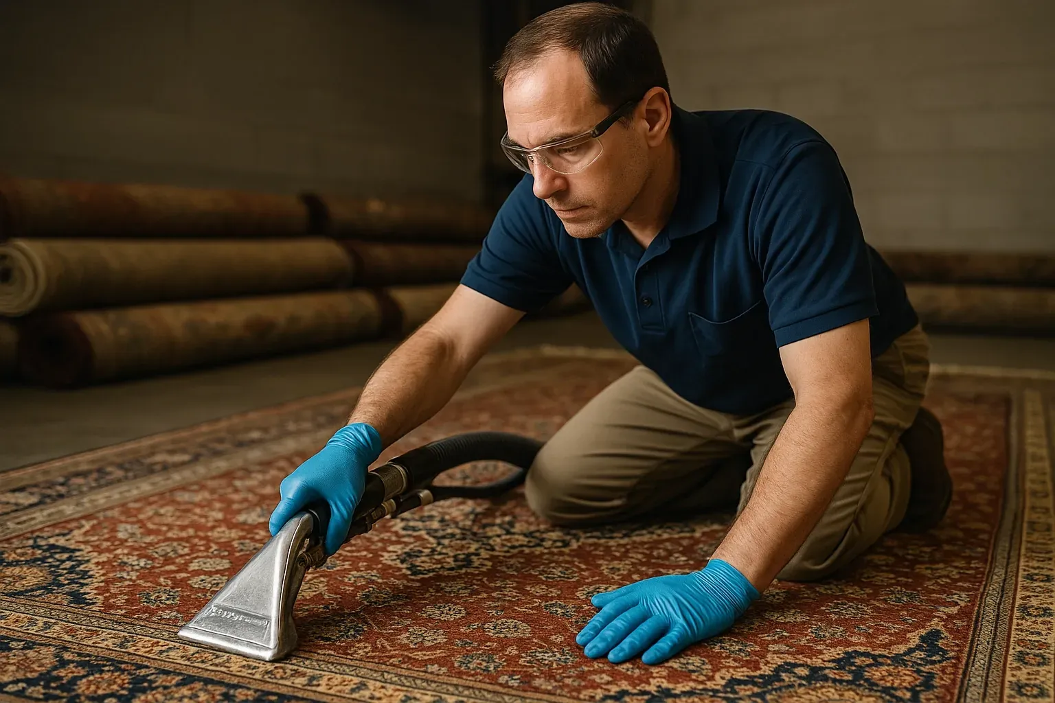 Specialised rug cleaning to protect delicate fibres